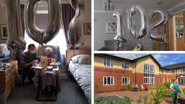 Newcastle care home celebrates another 102nd birthday